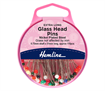 Pins Glass Head 51mm - 20g