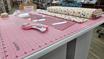 Horn Portable Fabric Cutting Table - Size W35in x D30in x H36in Incl Cutting Mat