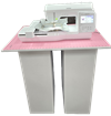 Horn Portable Fabric Cutting Table - Size W35in x D30in x H36in Incl Cutting Mat