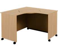 Horn Modular Corner Desk Beech