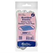 HEMLINE HANGSELL - Elastic  5mm x 3m - braided white