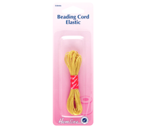 Discontinued - Elastic Beading Cord 4.5m x 1.3mm - Gold