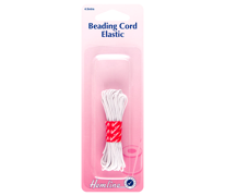 Elastic Beading Cord 4.5m x 1.3mm - White