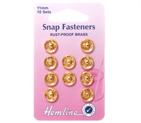 Snap/Fast - Gold - 11mm 