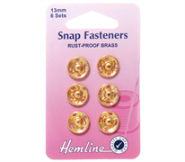 Snap/Fast - Gold - 13mm 