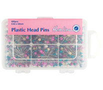DISCONTINUED - Plastic Head Pins - 600 per box