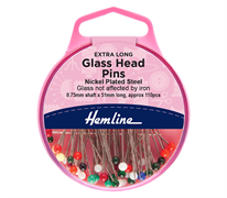 Pins Glass Head 51mm - 20g