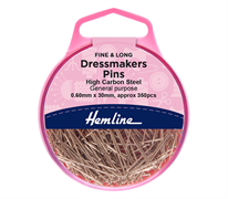 Nickle Dressmaker Pins - 30mm