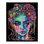 DIAMOND DOTZ - Neon Electric Beauty - 35.5 x 45.7cm