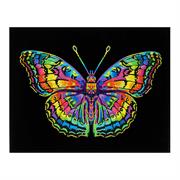 DIAMOND DOTZ - Neon Butterfly - 35.5 x 45.7cm