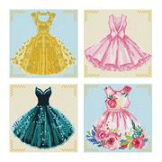 DIAMOND DOTZ - Party Dresses - 12.7 x 12.7cm