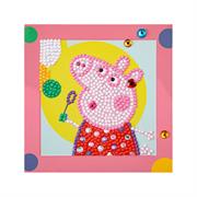 DIAMOND DOTZ - Dotzies Peppa Pig Happy Days - 13 x 13cm