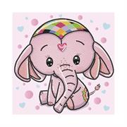 DIAMOND DOTZ - Dotzbox Baby Princess - 22 x 22cm