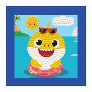 DIAMOND DOTZ - Dotzies Baby Shark 2 - 13 x 13cm