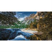 DIAMOND DOTZ - Simply Dotz  Braies Lake Dolomites Italy - 40 x 72cm