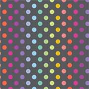 TULA PINK GRAYWORK - DISCO POMS - CARBON