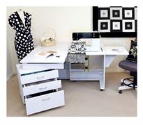 TAILORMADE - Sewing Cabinet Quilters Vision - white