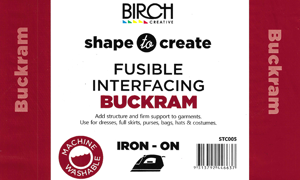 SHAPE TO CREATE I/F Buckram Fusible Firm 90cm - White