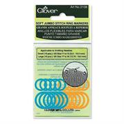 Clover Soft Jumbo Stitch Ring Markers