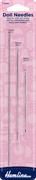 Hemline - Doll Needles 3pk - 89mm 130mm & 174mm