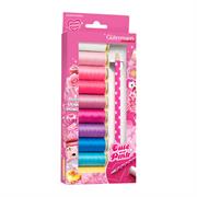GUTERMANN Thread Set Cute & Pink Sew All 100m with Marker Pencil - 10 reels