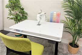 Custom Acrylic Extension Table - White (600mm x 1030mm)