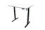 Ellie Electric Height Adjustable Cutting & Sewing Table - White Ash (Flat Packed)