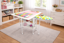 Emma Sewing & Cutting Table - White Ash (Flat Packed)