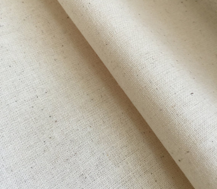 Calico 100% Unbleached Calendered Cotton - 94 inch width (240cm) - sold per metre