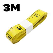 3 Metre Measuring Tape - Yellow