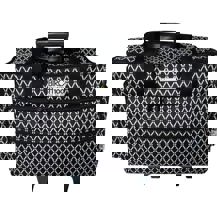 Machine Trolley Bag Large 51 x 38 x 28cm - Black/White