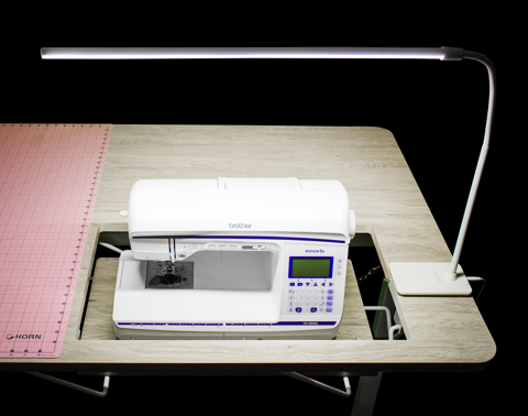 HORN Stella Long Bright LED Desk/Craft Lamp