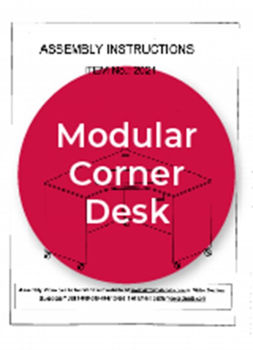 Modular Corner Desk