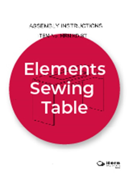 Elements Sewing Table Instructions
